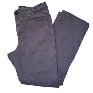 Lee Classic Fit Straight Leg Gray Jeans Size 14